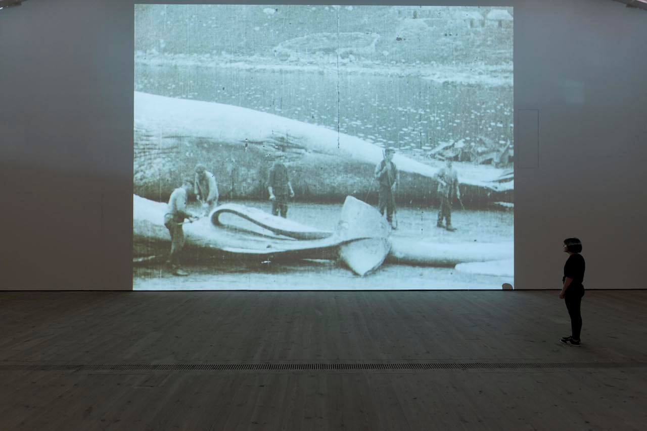 Fiona Tan, "Leviathan" (2015), installation view at the BALTIC Centre for Contemporary Art (photo by Jonty Wilde, © 2015 BALTIC / Jonty Wilde)