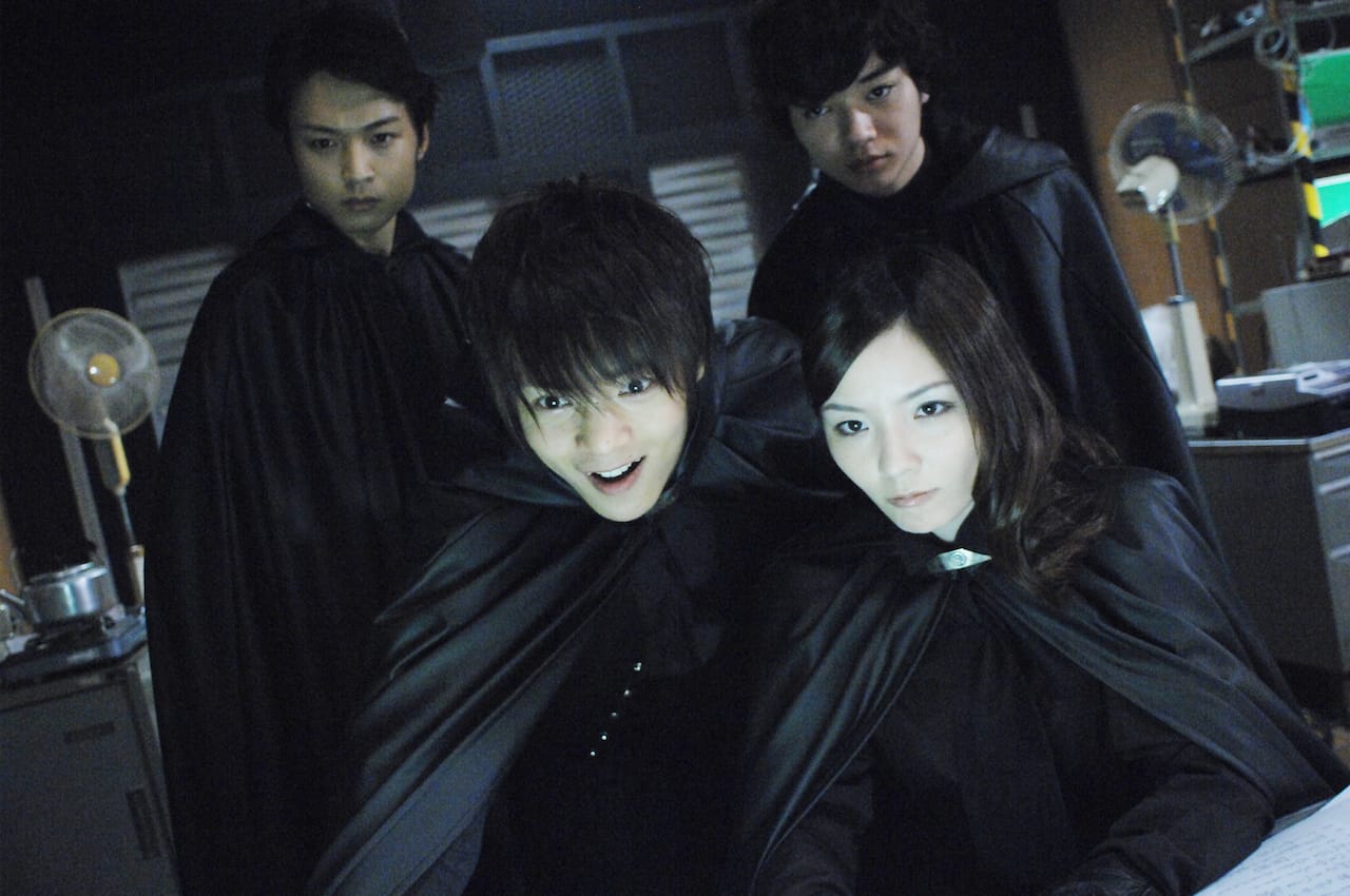 The Black-Cloaked Four in 'Jellyfish Eyes'