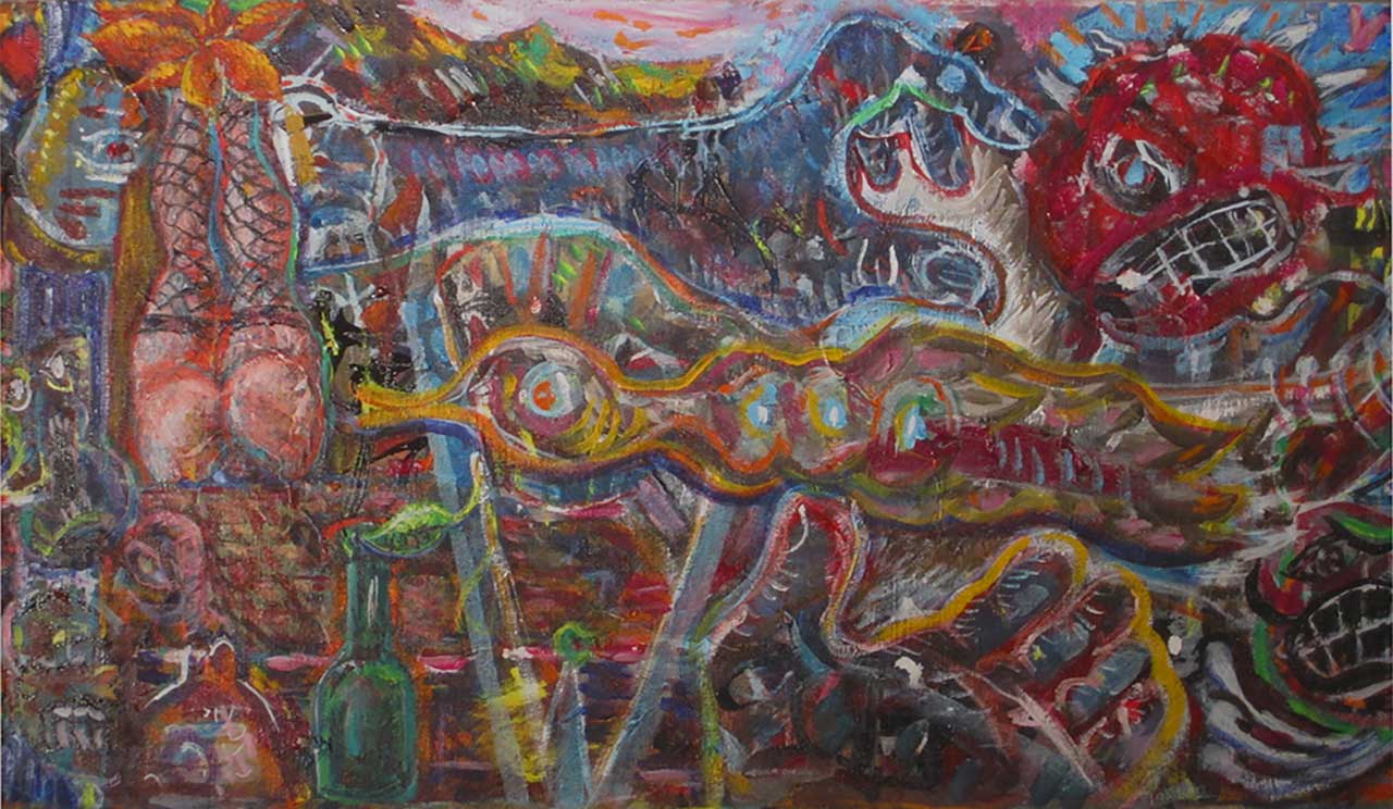 Philip Allen, "River was Whiskey and I was a Divin' Duck" (2015)