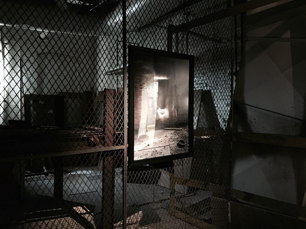 Installation view of Steve Nelson's "After Operations"