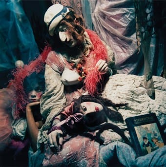 Jack Smith, "Untitled" (c.1958-1962/2011), Analog C-print hand printed from original color negative on Fuji Crystal Archive paper, 14 x 11 inches (via oh-wow.com)