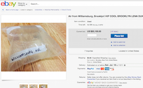 From Duchamp to Hipsters, the Art of Selling Air
