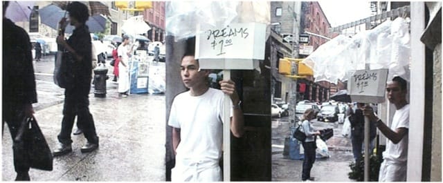 Tobias Wong in "dreams" (1992) (photo courtesy Museum of Vancouver)