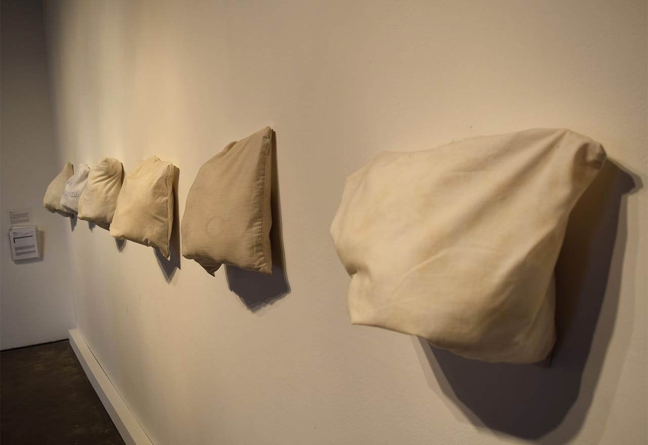 Eduardo Gil, "Readings of Saliva, Sweat and Tears" (2013)