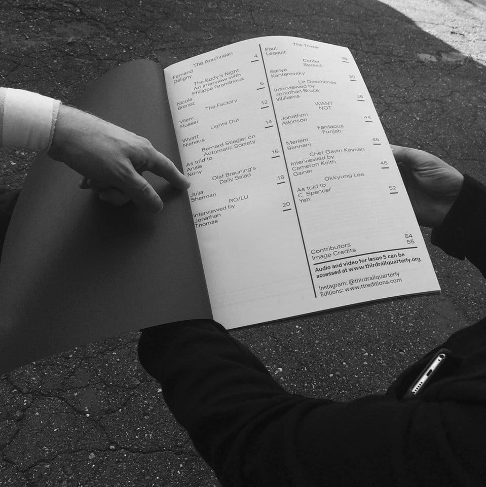 The Third Rail, Issue #5 (via facebook)