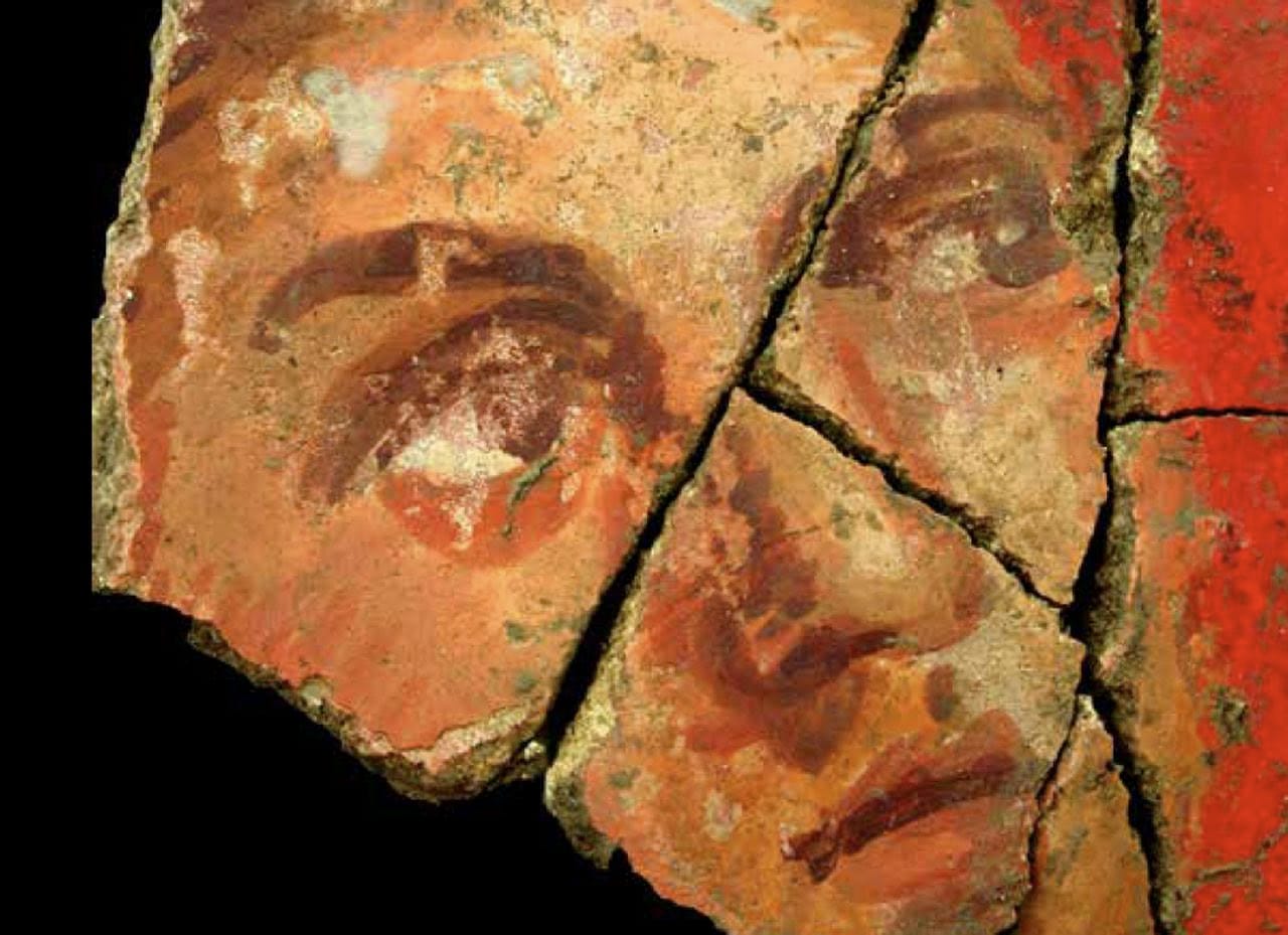 A detail of another mosaic discovered in Arles, France.