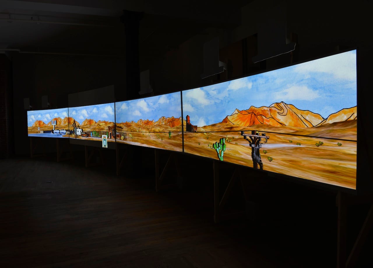 Eddo Stern, "Vietnam Romance" installation view