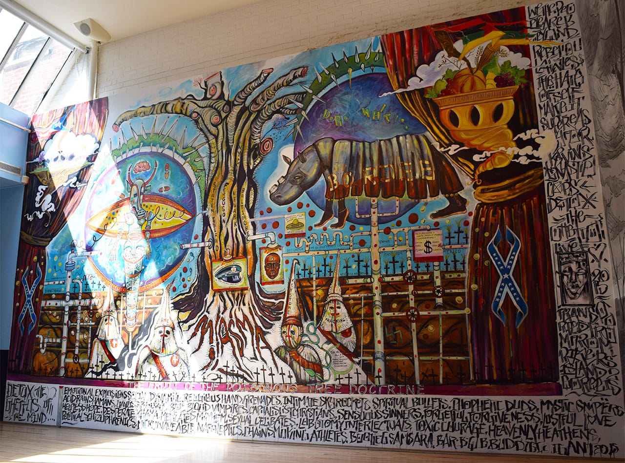 Kevin Sampson, "Fruit of the Poisonus Tree" (2015) at Andrew Edlin Gallery