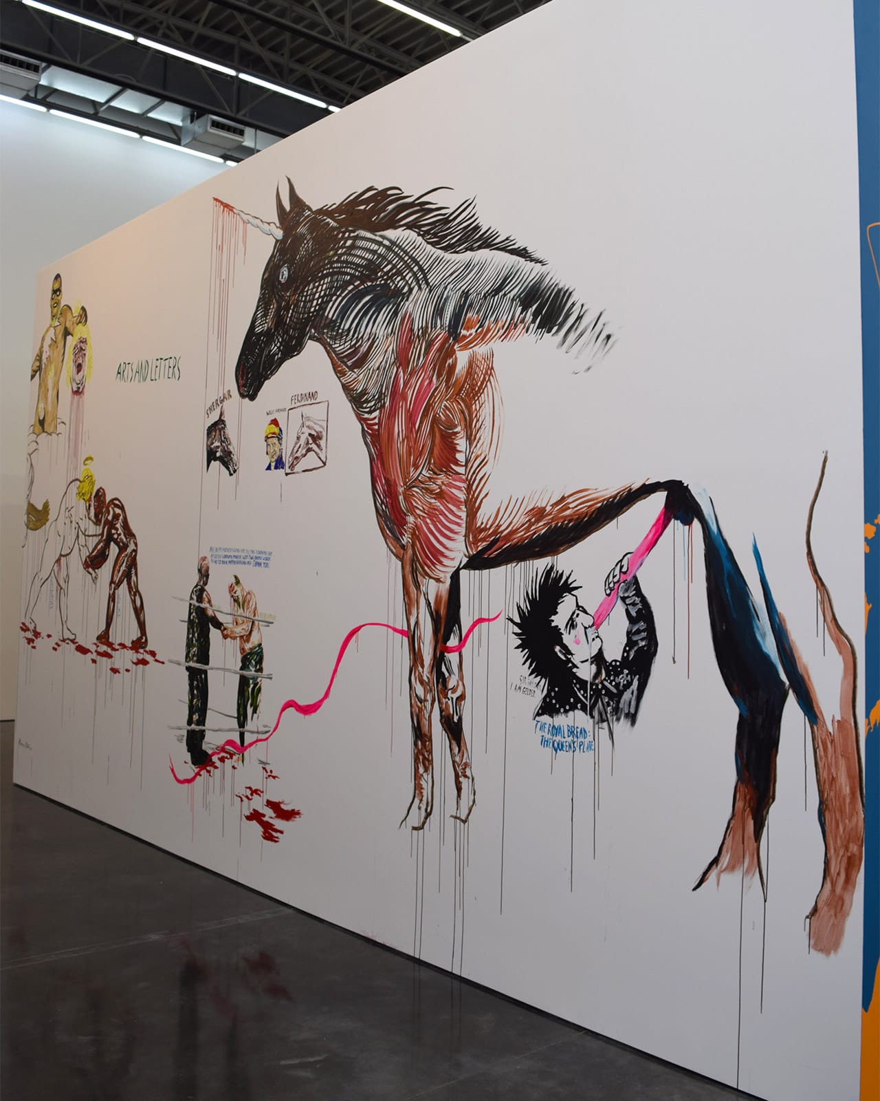 Raymond Pettibon, "No Title (Arts and letters...)" (2015) at Gladstone Gallery