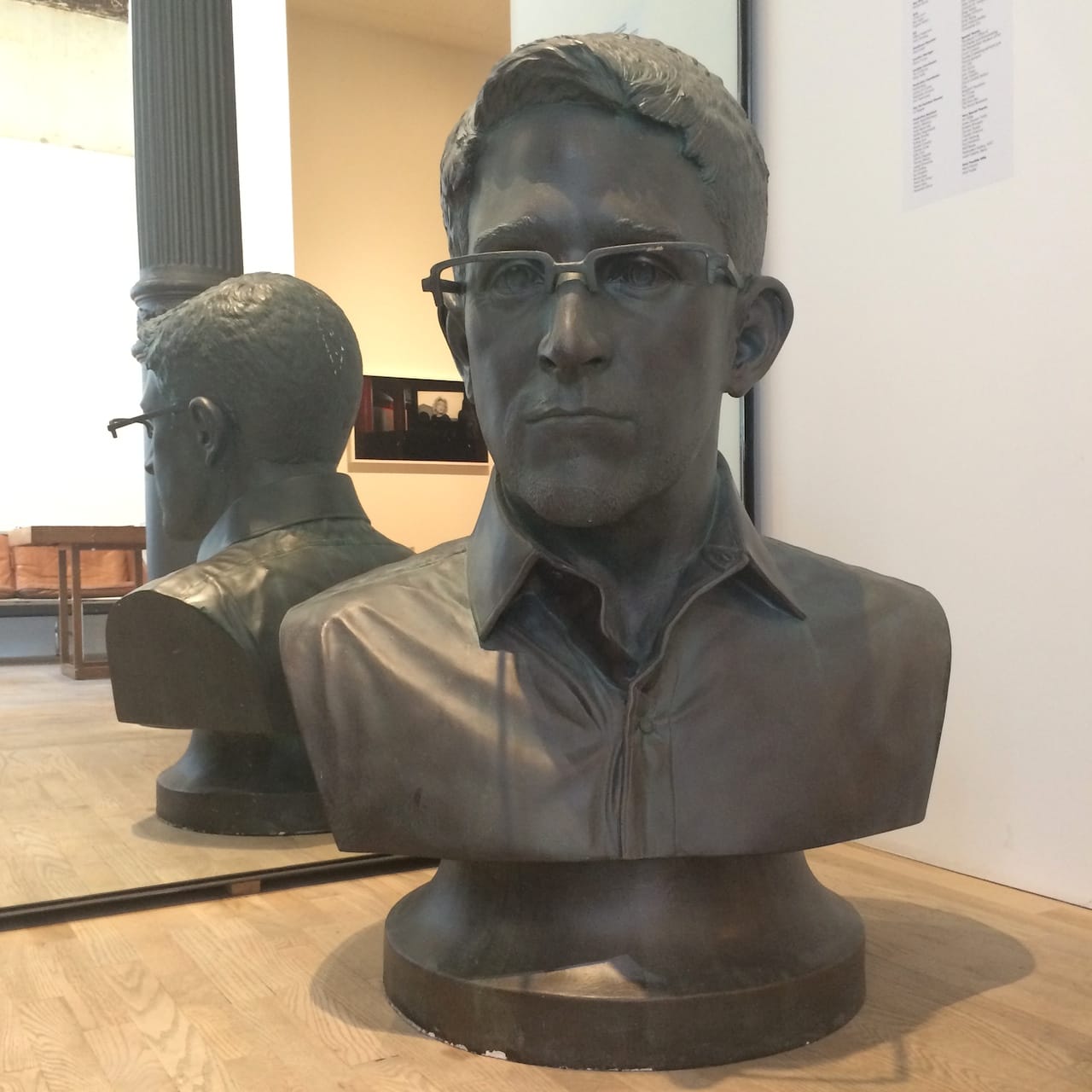 Jeff Greenspan and Andrew Tider, "Prison Ship Martyrs' Monument 2.0" (2015) (photo by the author for Hyperallerhic)