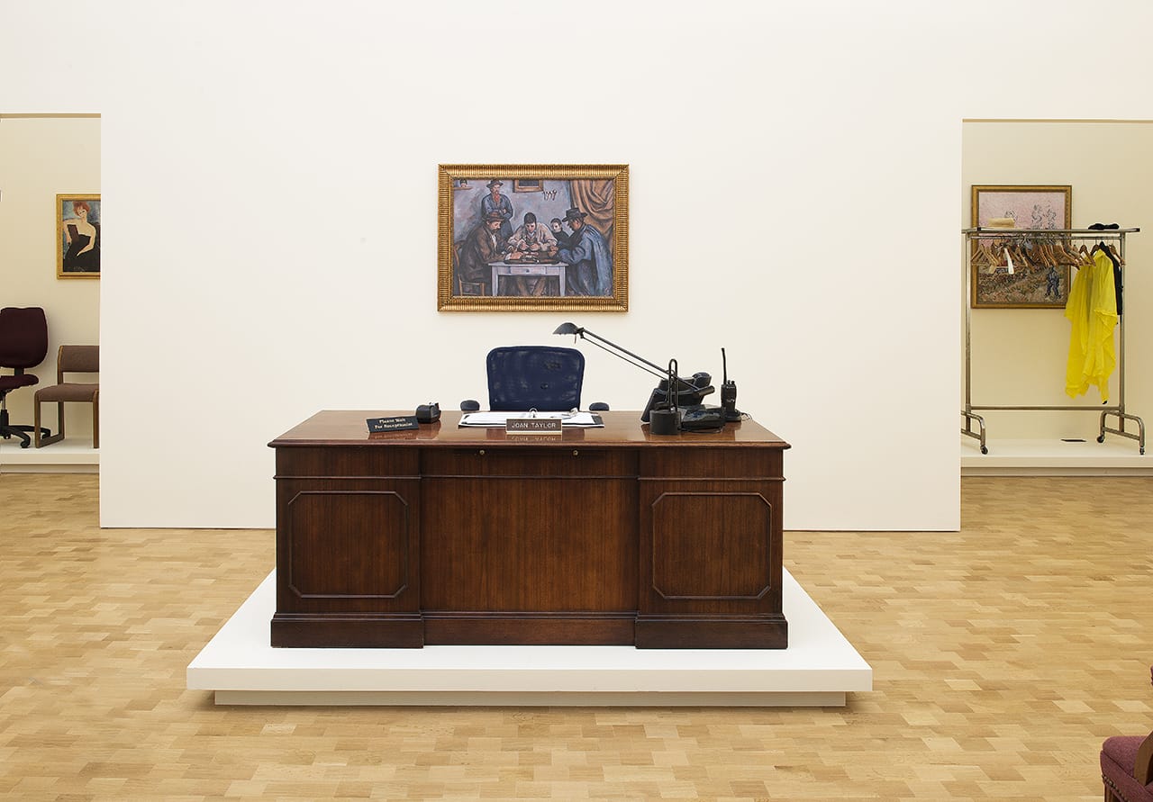 Fred Wilson, "Trace" (detail, 2015), installation view, commissioned by the Barnes Foundation for 'Mark Dion, Judy Pfaff, Fred Wilson: The Order of Things' exhibition (photo by Rick Echelmeyer, image © The Barnes Foundation)