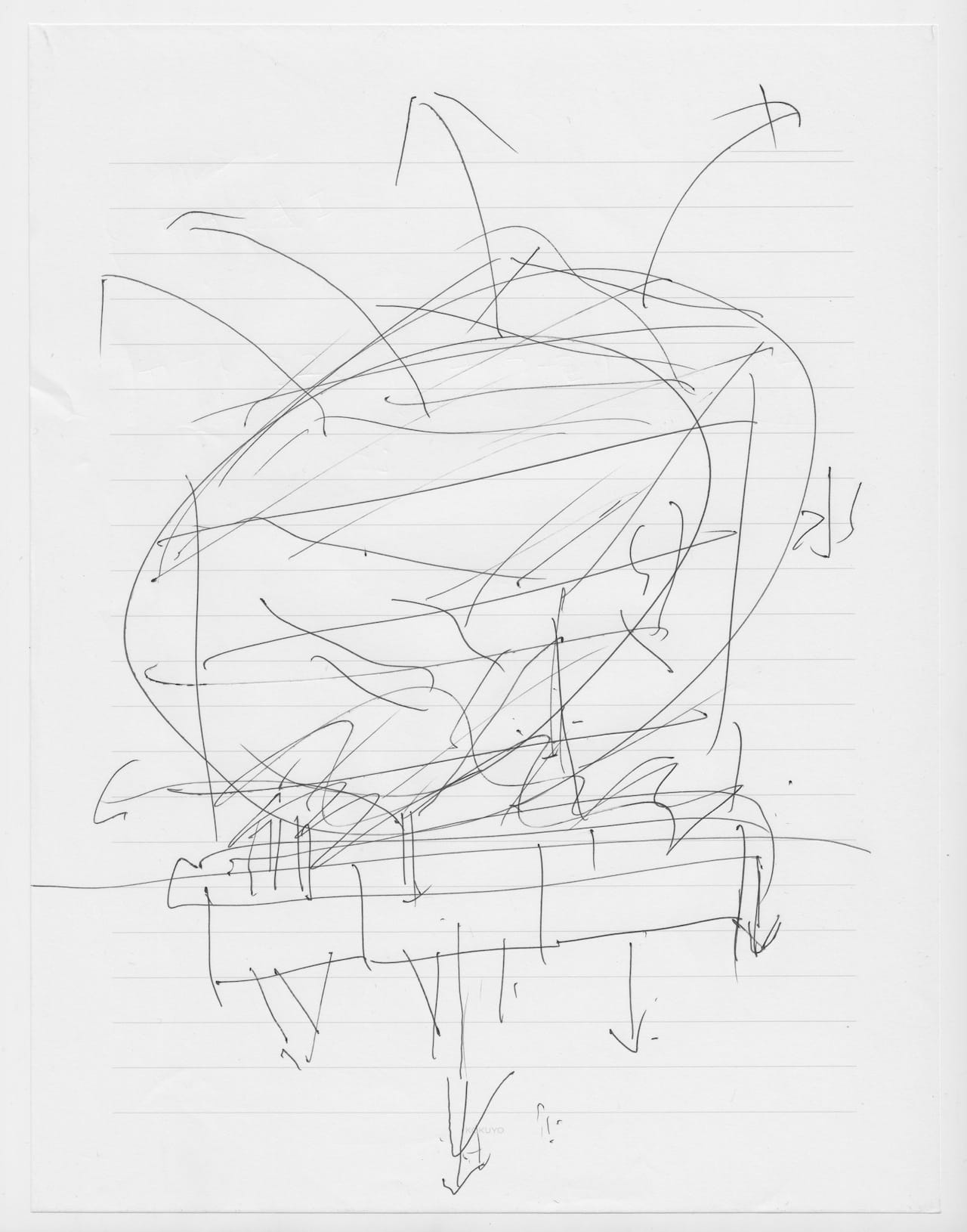 Drawing by a former resident affected by Fukushima nuclear disaster (click to enlarge)