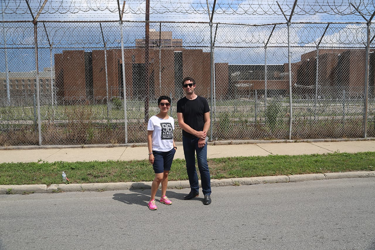 "PARK: 96 Acres" organizers Maria Gaspar and Landon Brown