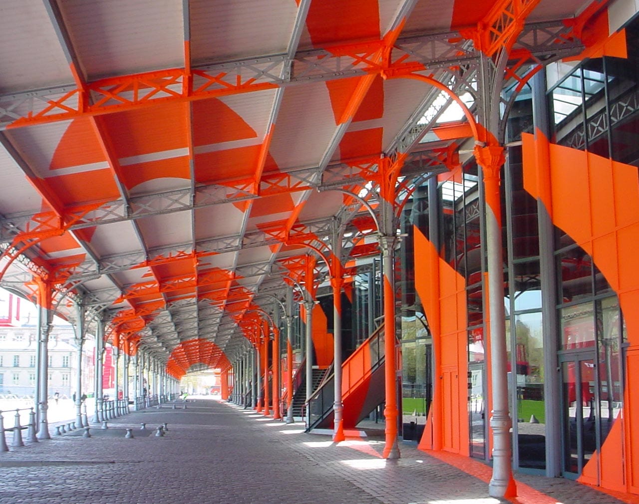 “Arcs de cercle sur diagonale” (2015) front view