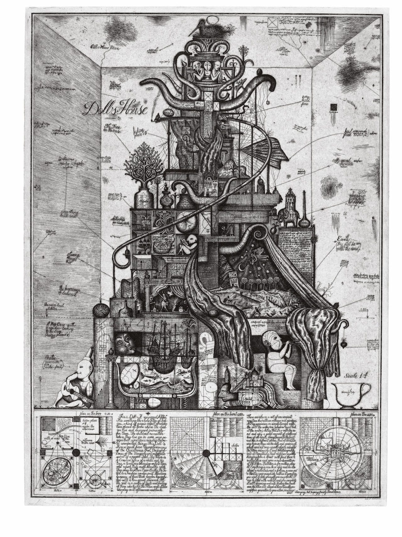Alexander Brodsky and Ilya Utkin, "Doll’s House" (1990) (courtesy of Ronald Feldman Fine Arts Inc)
