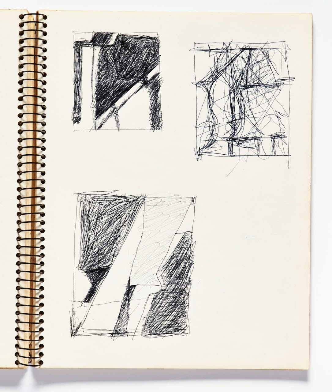 Richard Diebenkorn, "Untitled" from Sketchbook #8, page 85 (1943–1993), ballpoint pen ink on paper (gift of Phyllis Diebenkorn, © The Richard Diebenkorn Foundation)