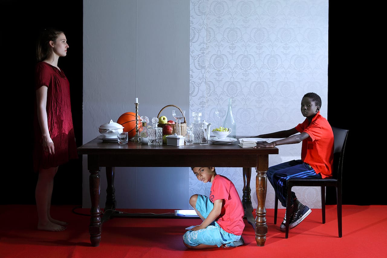 Halid Boughriet, "Diner des anonymes" (2014)