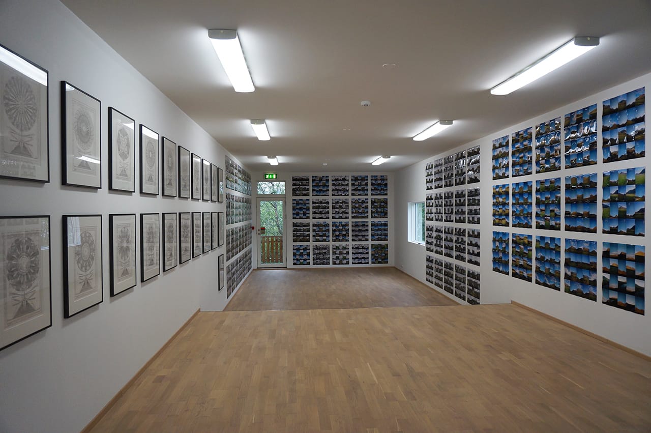 Photocollages and 'Roses of Wisdom' drawings of Bjarni Þórarinsson