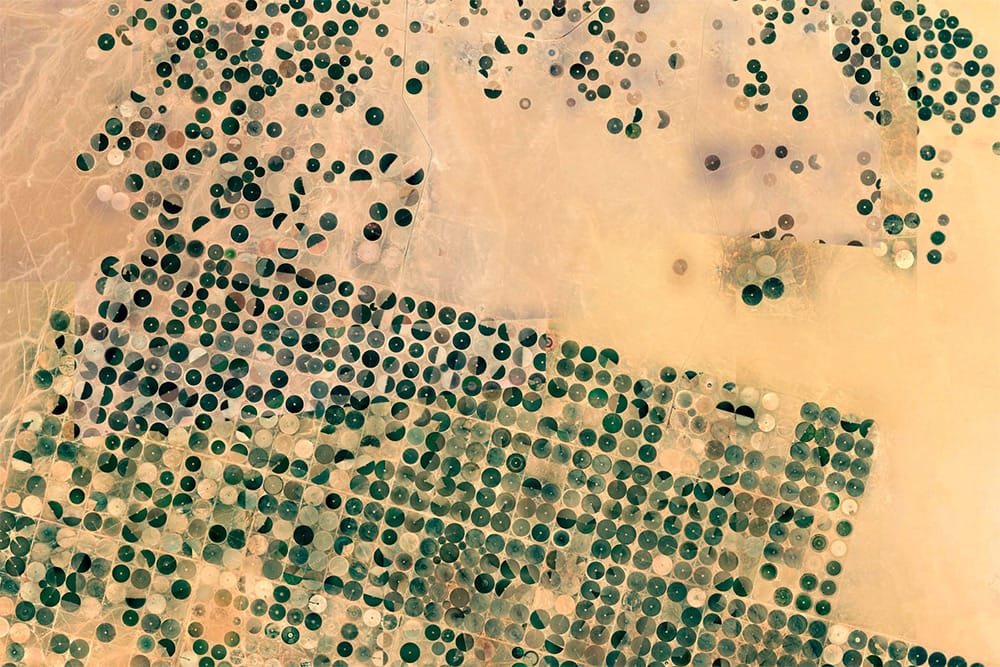 Some striking satellite images found on Google Earth (via Colossal)