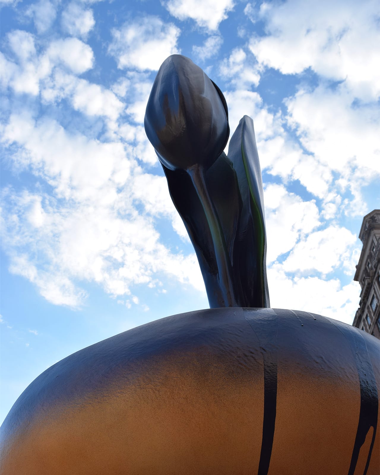 Detail of Hanna Liden's 'Everything' in Ruth Wittenberg Plaza