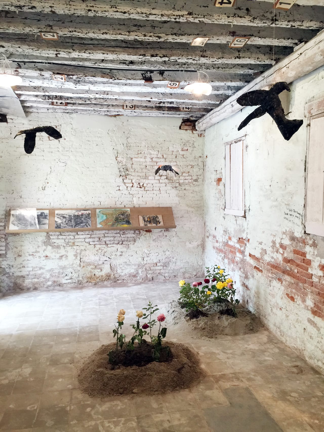 Anna Boguian's room installation