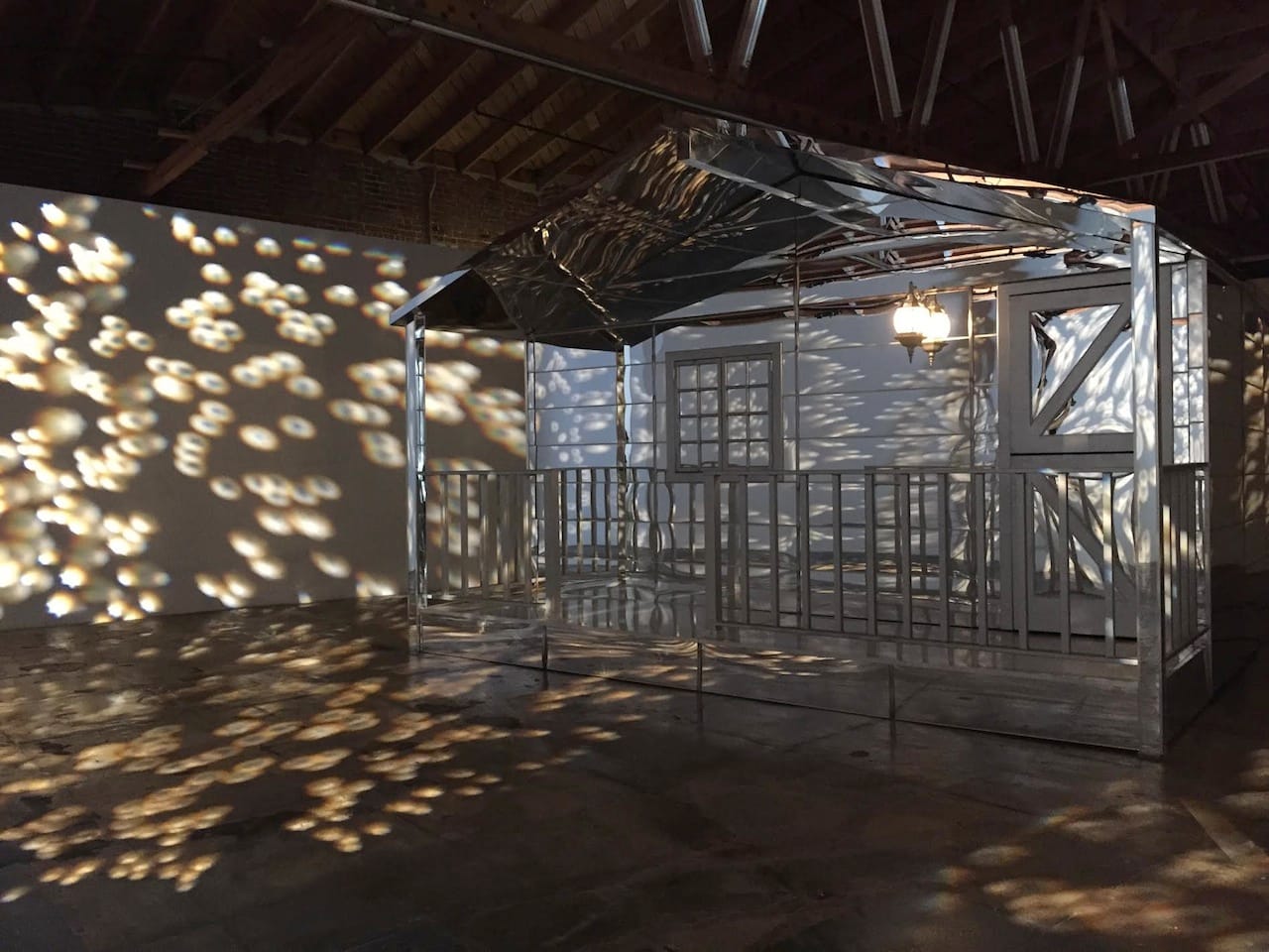 Moral Turgeman and Rachel Conant, "The Little House in the Cosmos" (photo by Moral Turgeman)