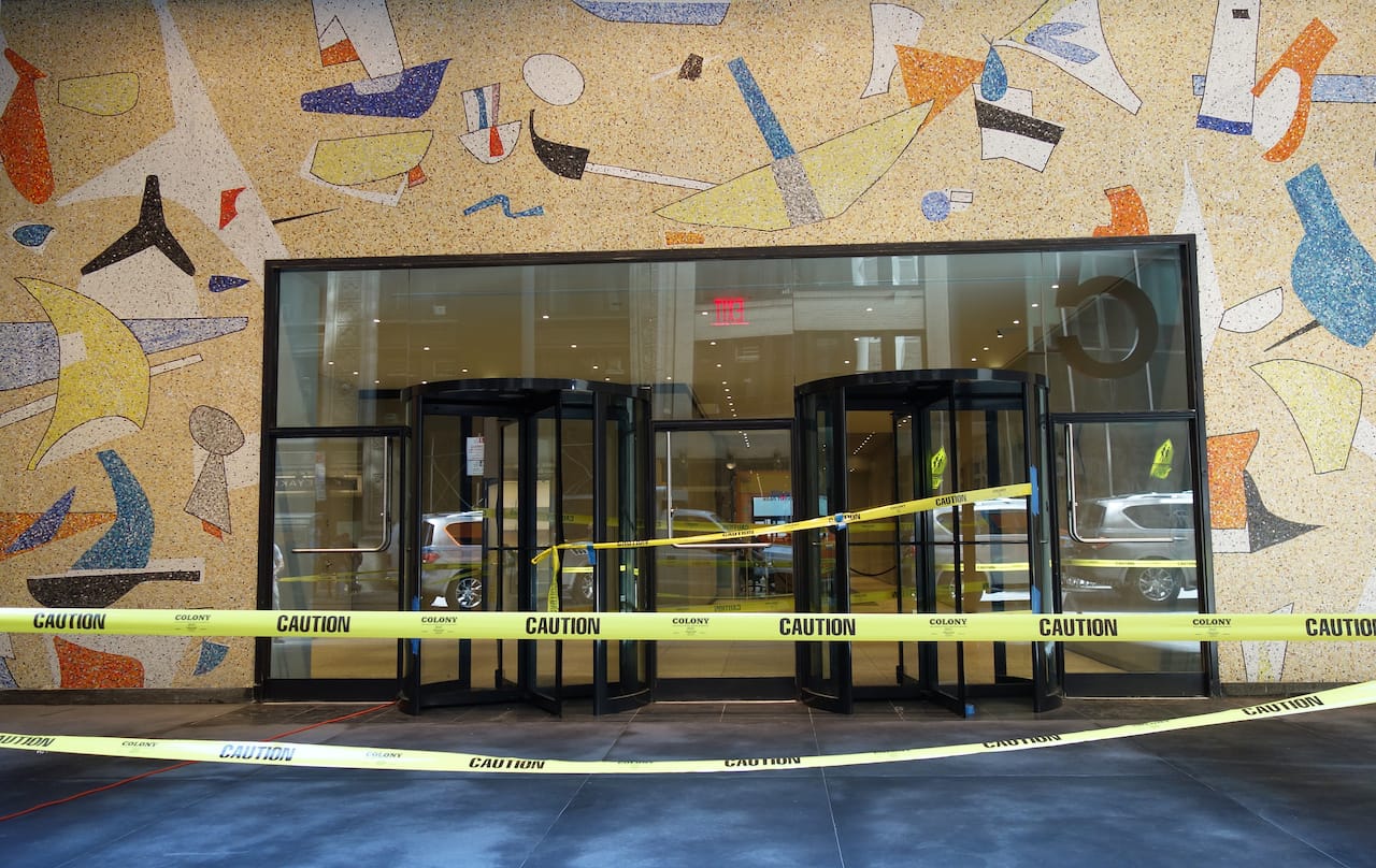 Mosaic by Max Spivak at 5 Bryant Park