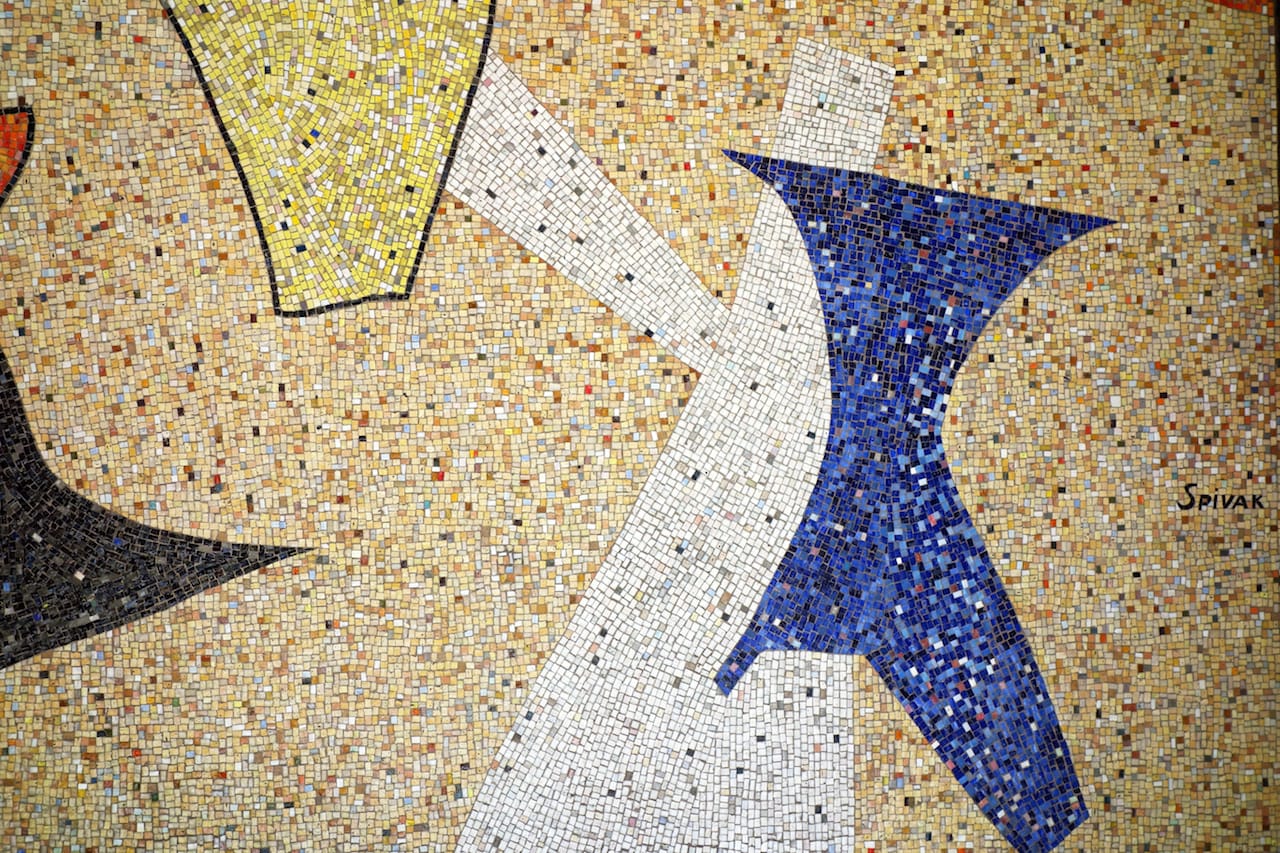 Mosaic by Max Spivak at 5 Bryant Park