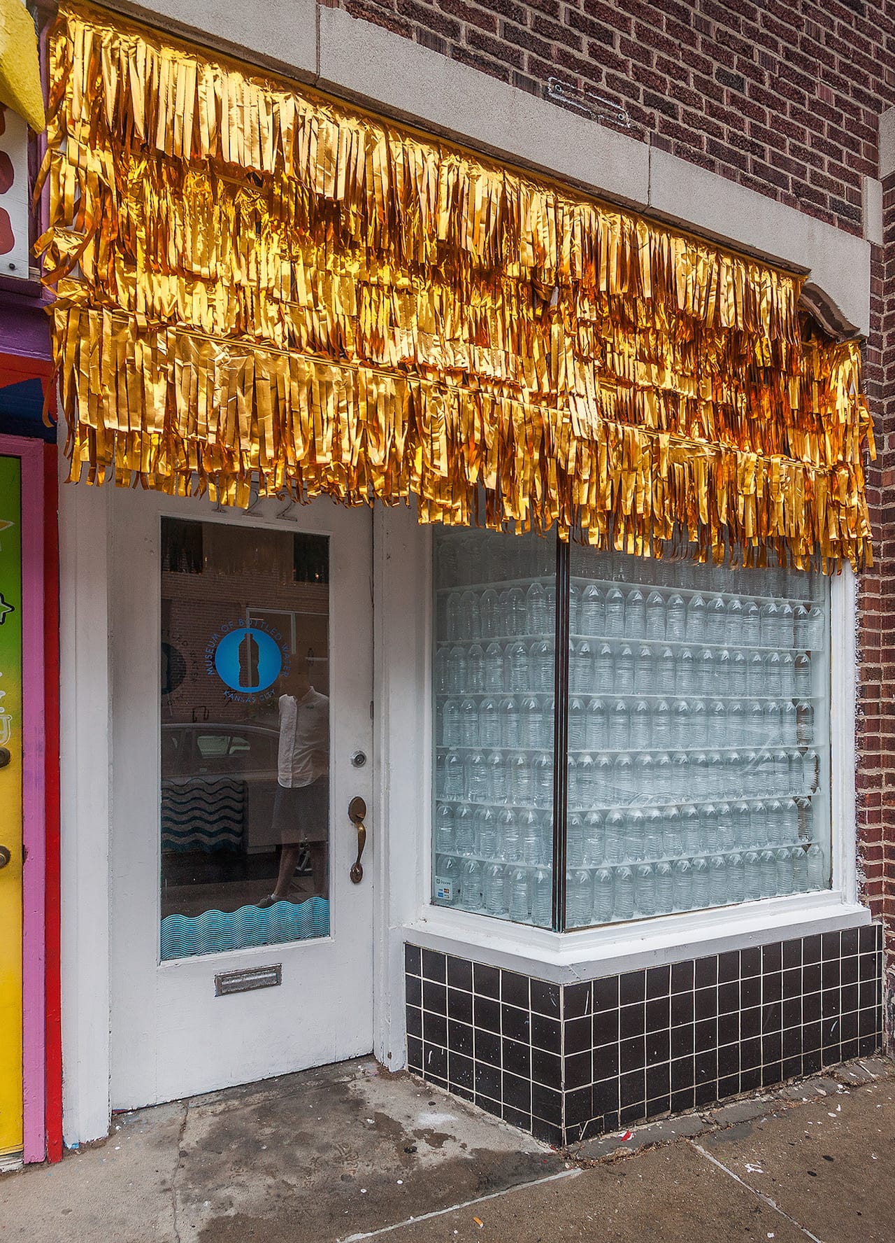The exterior of the Museum of Bottled Water in Kansas City