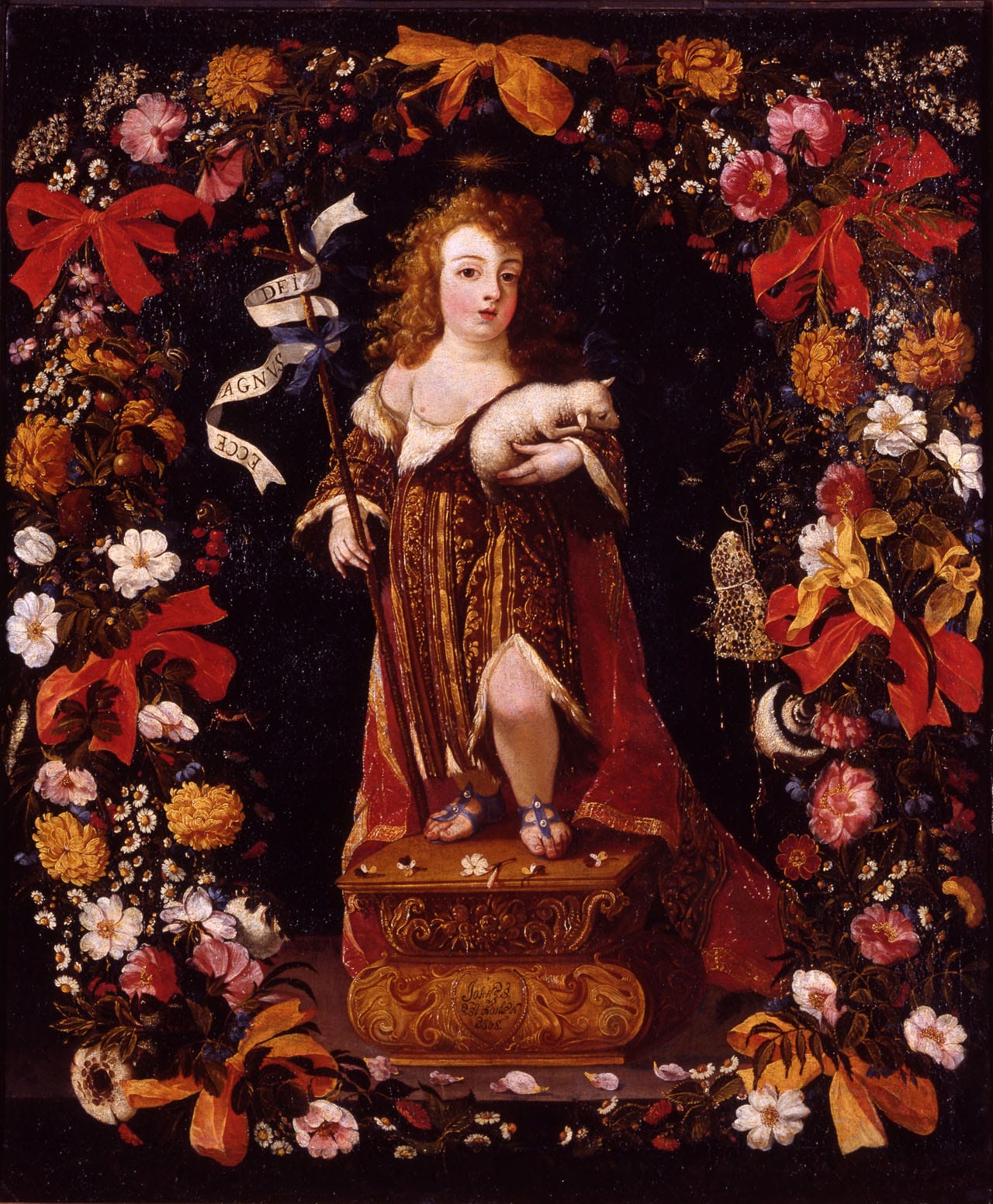 “St. John the Baptist” (ca. 1670-1675), Oil on canvas, 109 ~ 88 cm, Private Collection