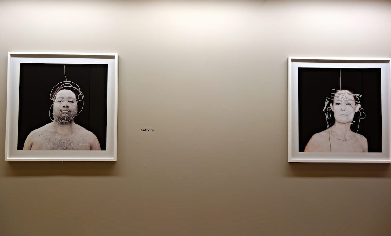 'Meryl McMaster: Second Self' installation view (photo by the author for Hyperallergic)