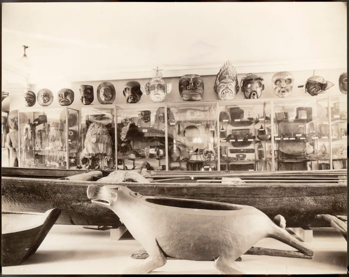 1921 view of the Smithsonian's Museum of the American Indian - Heye Foundation (photo by N. L. Stebbins, via Smithsonian Institution/Flickr)