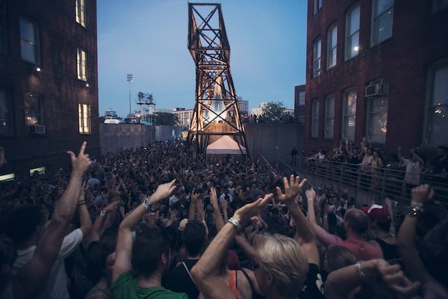 PS1 draws thousands to its annual “Warm Up” raves (image courtesy Charles Roussel of PS1)
