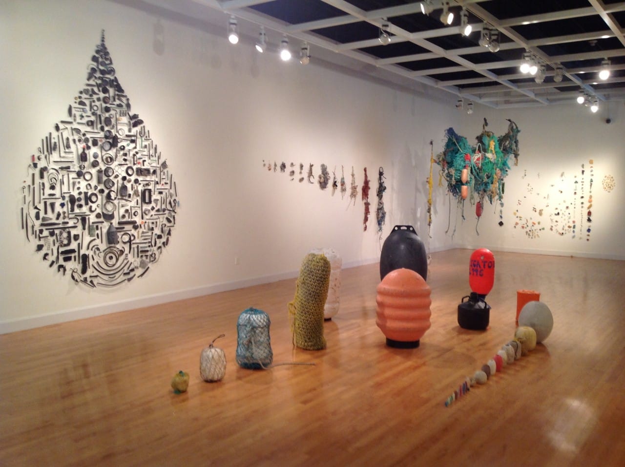 Drifters Project exhibition, What Once Was Lost Must Now Be Found Chronicling Crimes Against Nature, exhibition view, (2014)