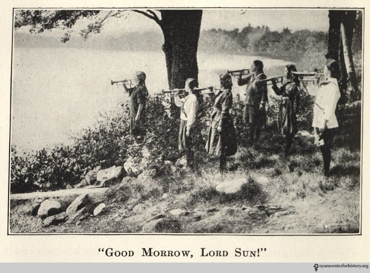 'Campward Ho!' by Girl Scouts of the United States of Ameirca (1920)