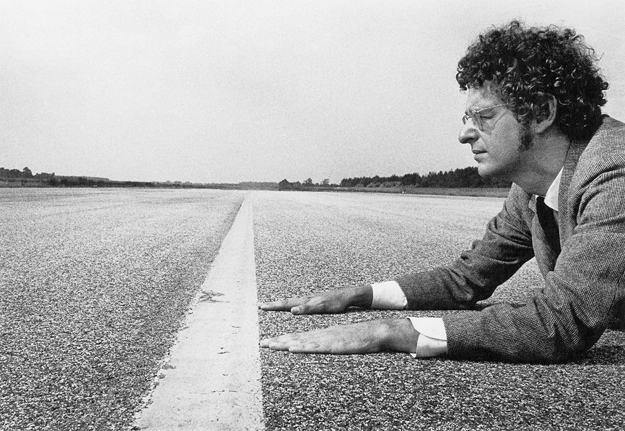 Walter De Maria, Hamburg, Germany, 1968. From Troublemakers. Photograph © Angelika Platen. Used by permission