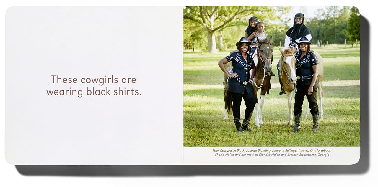 'Black Cowboys' with photographs by Andrea Robbins & Max Becher, and writing by Kyla Ryman (courtesy Home Grown Books)