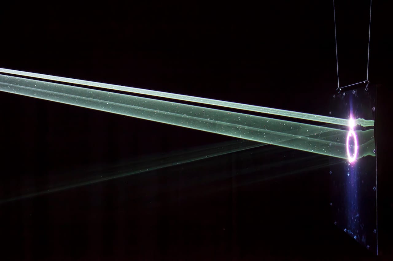 Robert Henke | Destructive Observation Field | STRP Biennial 2015 Eindhoven | Photo by Hanneke Wetzer (c) 2015