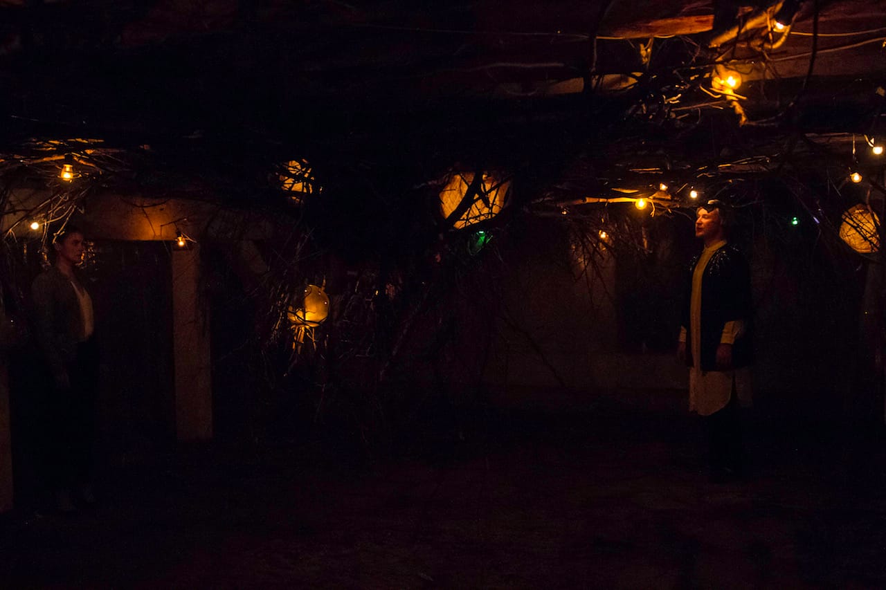 Scene from Empire Travel Agency (photo by Mitch Dean)