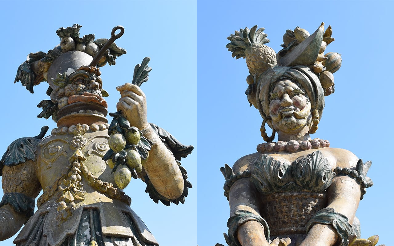 Detail of Dante Ferretti's "The Food People" (2015)