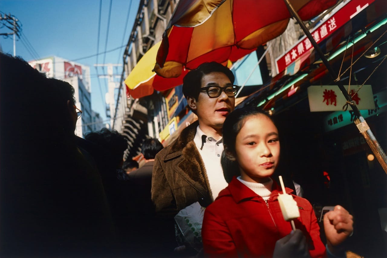 Shigeo Gochō (1946-1983), from the series Familiar Street Scenes, 1978-1980, from an edition of 10, printed 2014. Chromogenic print, 17 7/8 x 21 13/16 in. Museum of Fine Arts, Houston, Museum purchase funded by Joan Morganstern, 2014.687. © Hiroichi Gochō