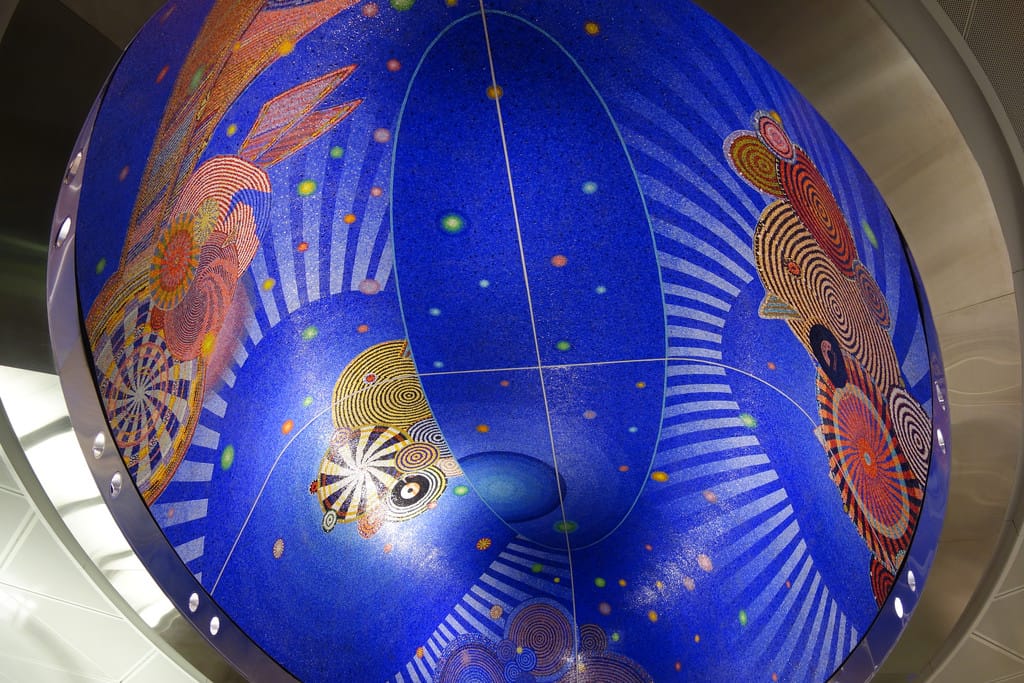 Mosaic by Xenobia Bailey