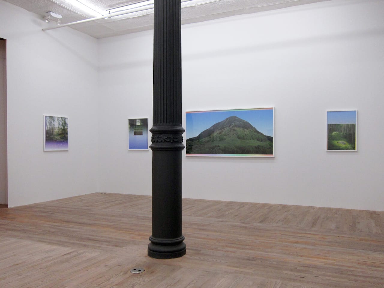 Installation view of "Emergence" at Postmasters (photo by the author for Hyperallergic)