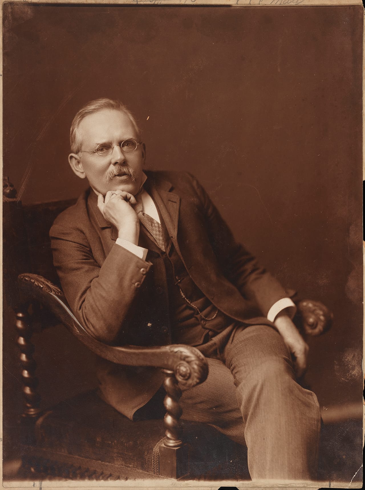 Pach Brothers, "Jacob Riis" (1903), Museum of the City of New York, Gift of Joseph Werner Reed