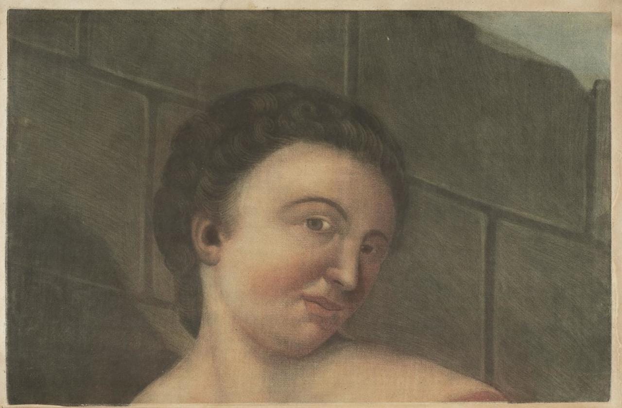 Jacques Gautier-D’Agoty, “Anatomie de la Tête” (1748)