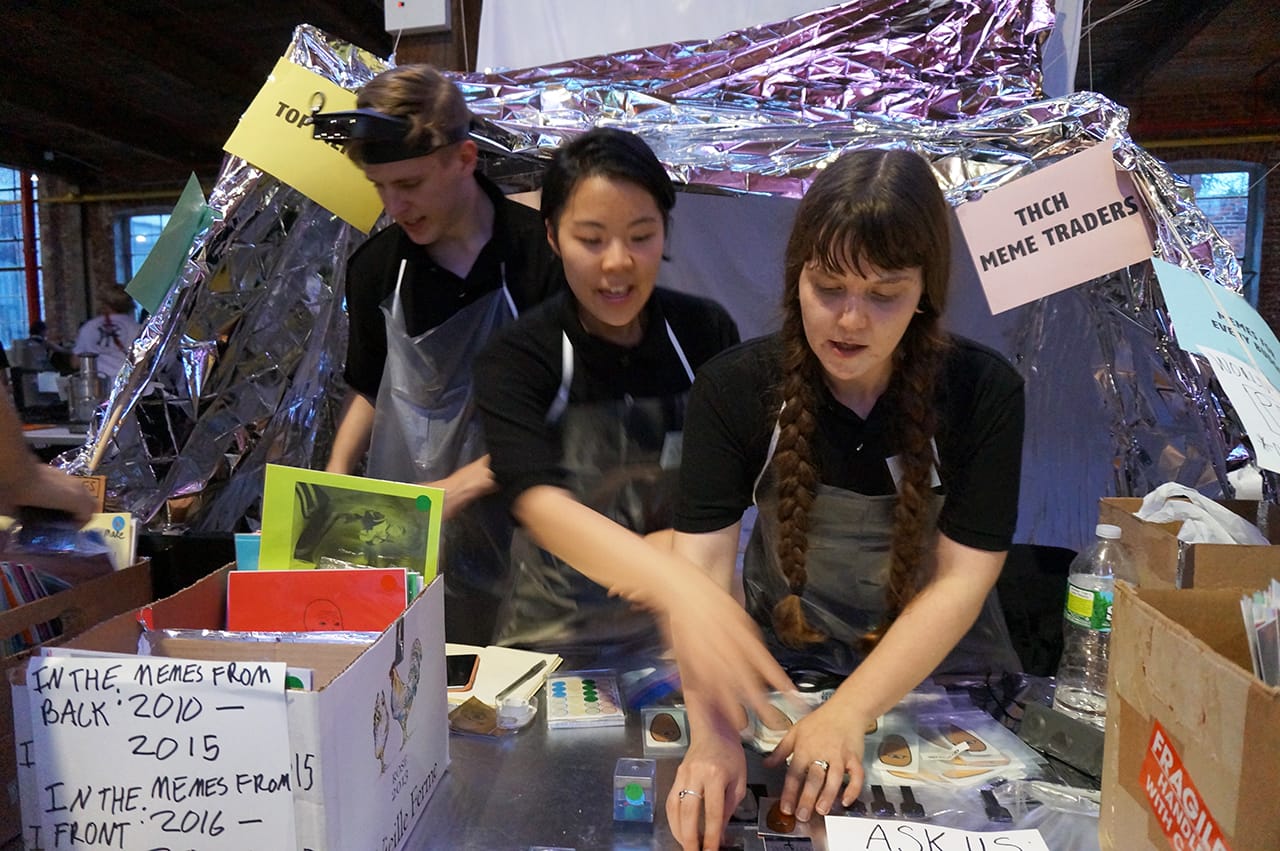 The TH CH Meme Traders at work