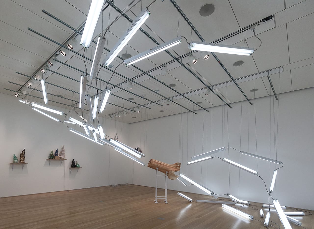 Installation view, 'Mark Cowardin: The Space Between' at the Nerman Museum of Contemporary Art