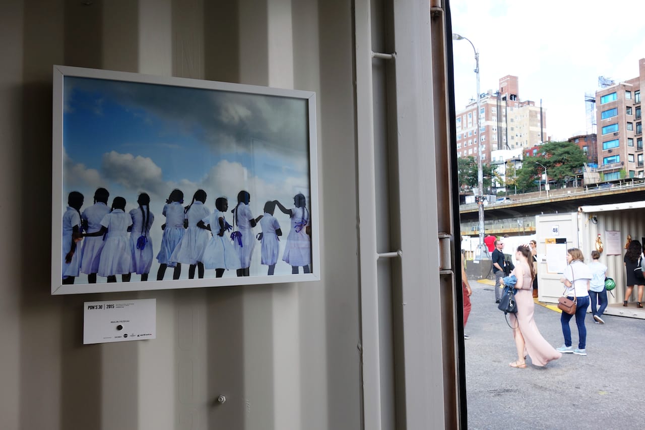 Photoville in Brooklyn Bridge Park