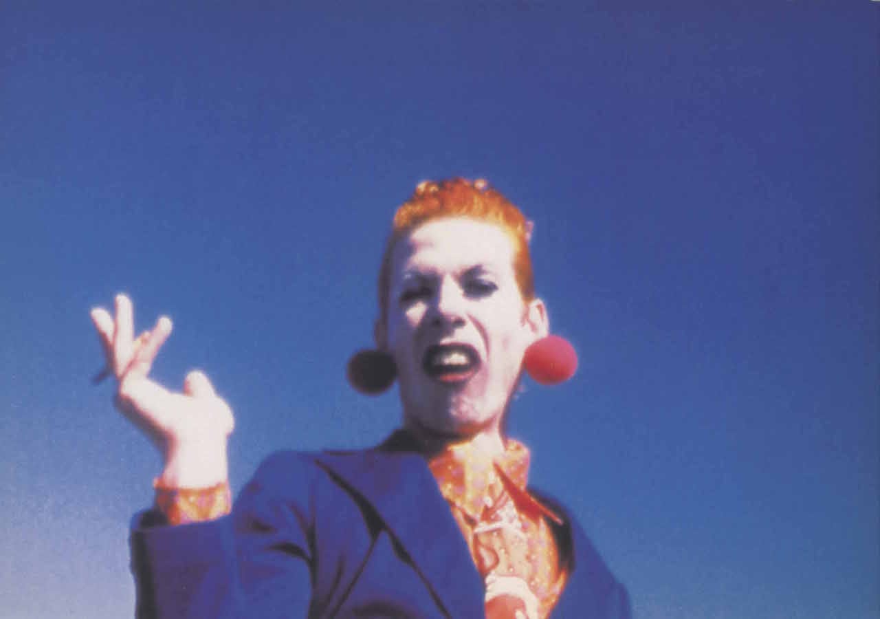 Still from Luther Price's 'Clown' (1992–94, revised 2003) (image courtesy the artist, Callicoon Fine Arts, PARTICIPANT INC., and Light Industry)