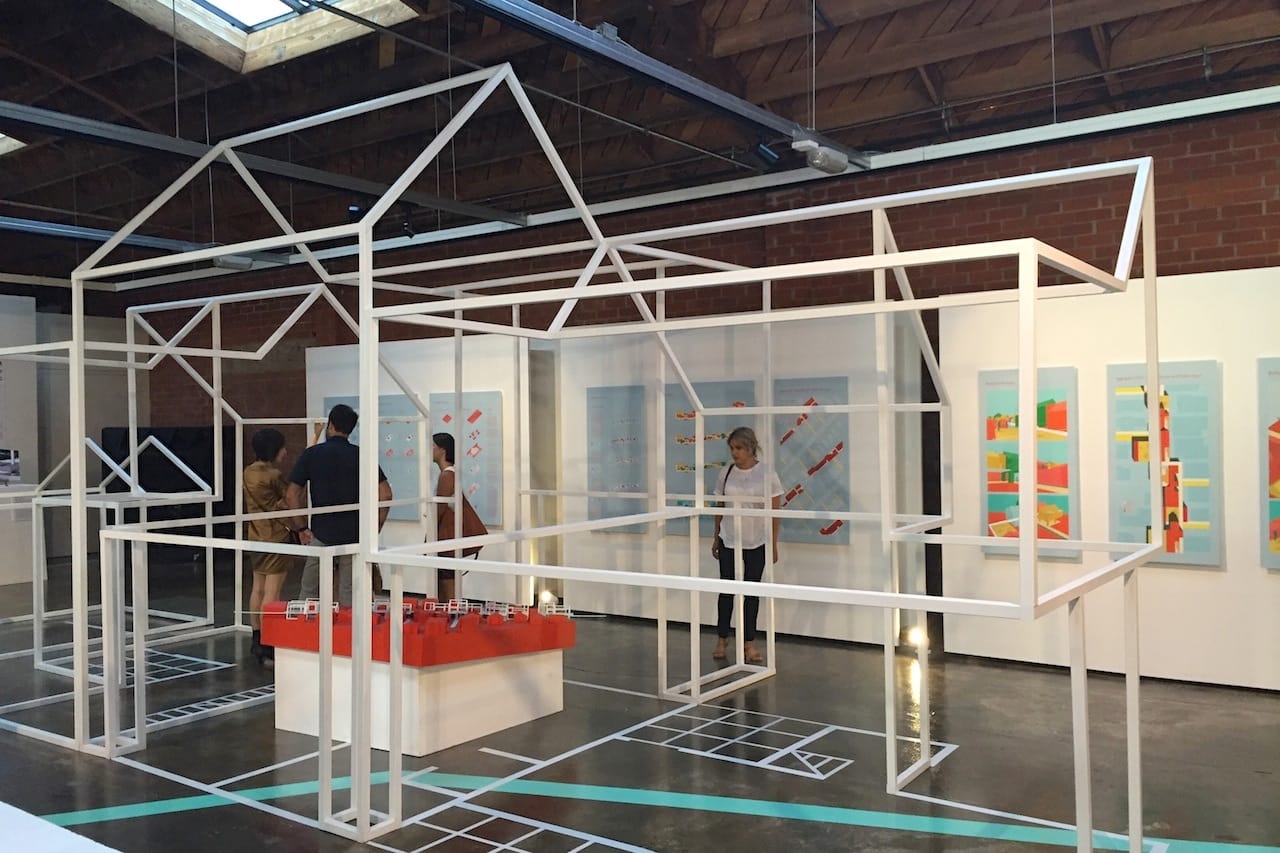 Project by LA-Más at the A+D Museum (all photos by the author for Hyperallergic)